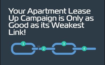 Your Apartment Lease Up is Only As Good as Its Weakest Link